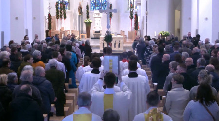 Hochamt im Rottenburger Dom (Quelle: Di&ouml;zese Rottenburg-Stuttgart)